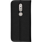 Black Book Case Flip with Strap For Nokia 2 TA-1029 Slim Fit Look